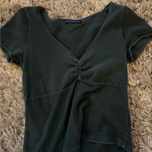 Brandy Melville Green Crop Top